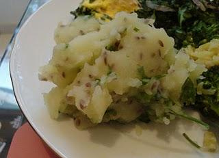 Purê de batatas light