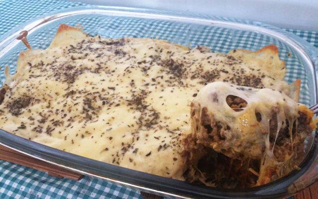 Fricassê de carne moída