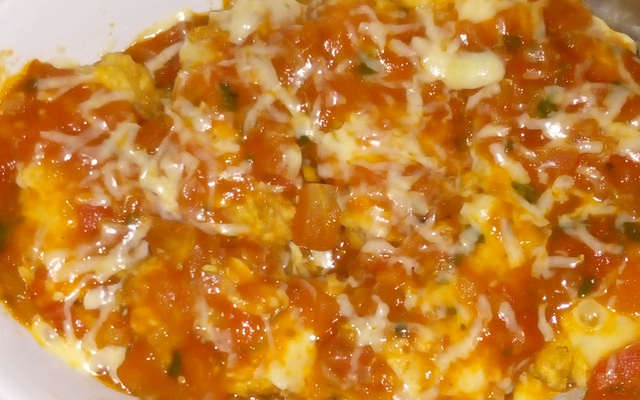 Filé de frango à parmegiana