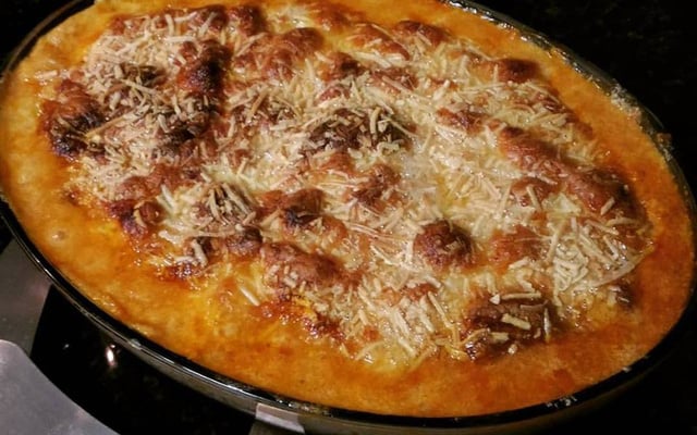 Rondelli de presunto e queijo