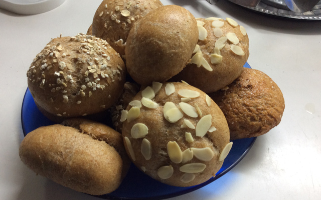 Pão caseiro integral