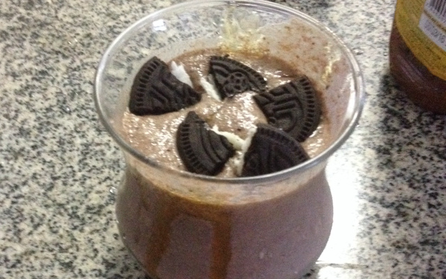 Milk shake de Óreo