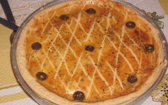 Pernil ao molho de cebola