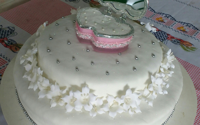 Glacê mármore fácil