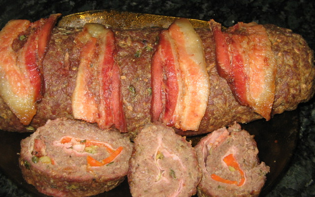 Rocambole de carne