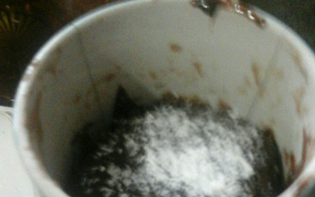 Bolo de caneca sem ovo