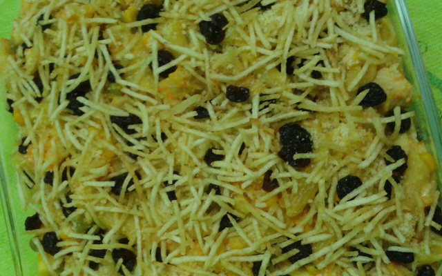 Salada fria (macarrão parafuso)