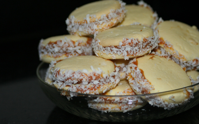 Alfajor de amido de milho (Maisena)