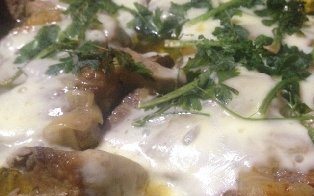 Ponta de peito ao forno à lá Batatais