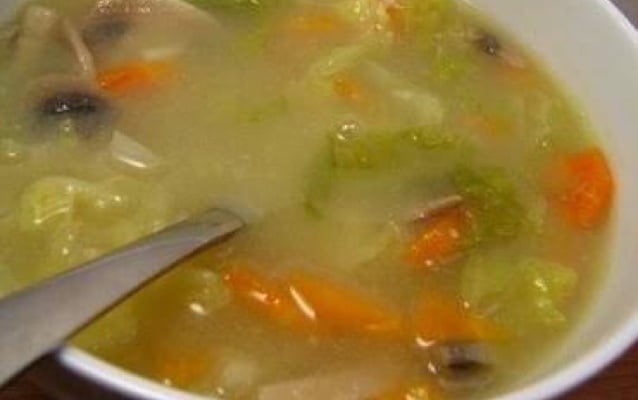 sopa para dietas