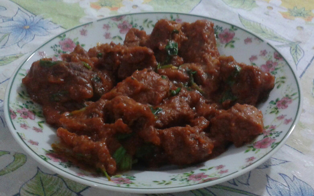 Acém na pressão da Samay