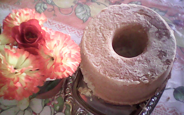 Bolo de farinha de trigo fofinho