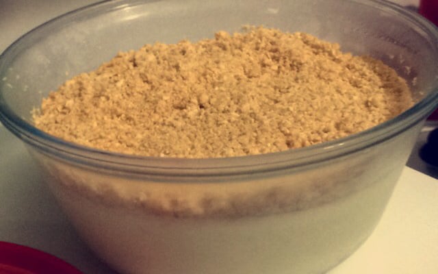 Mousse de limão com bis