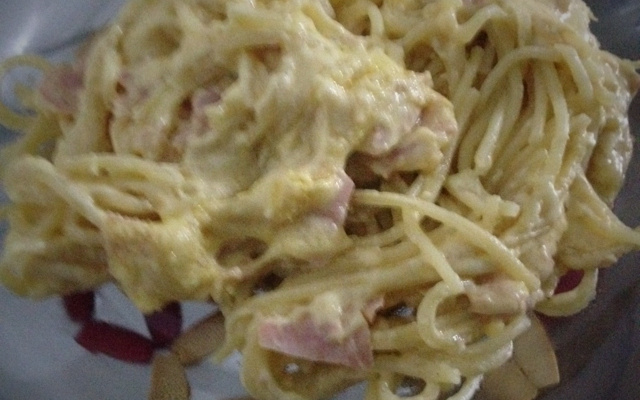 Macarrão à romanesca da Vivi