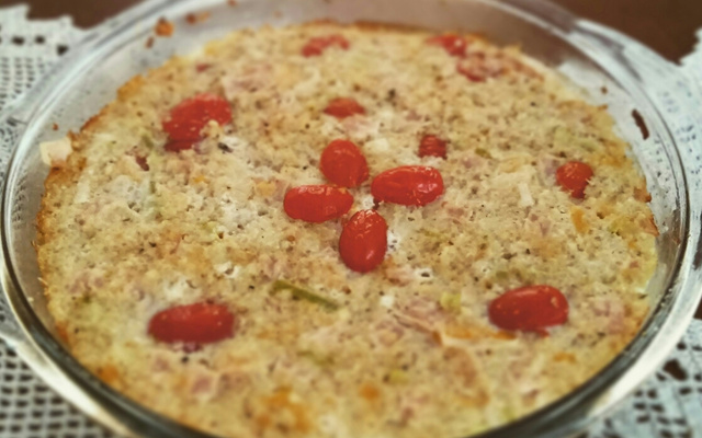 Quiche de quinoa