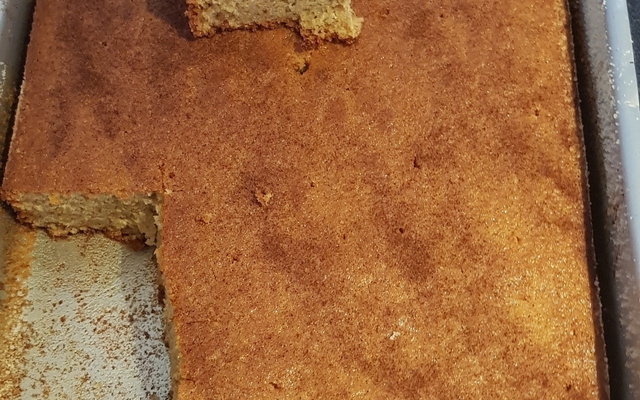 Bolo fácil de banana