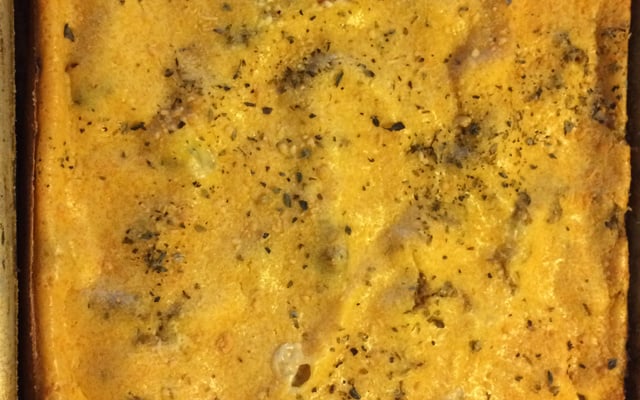 Massa rápida de torta salgada de liquidificador