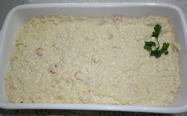Risoto Super Cremoso de Camarão