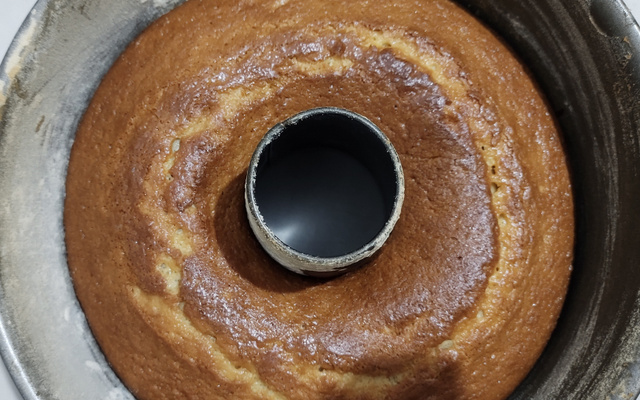 Bolo fácil de laranja