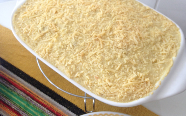 Escondidinho de batata doce