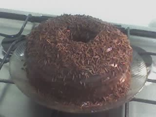 Bolo rápido de chocolate