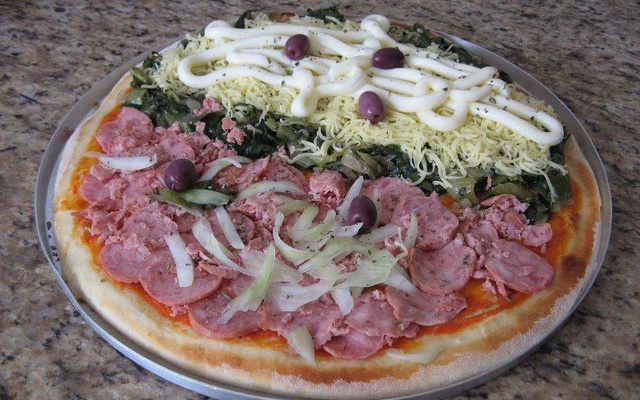 Massa para esfiha e pizza do Mundico