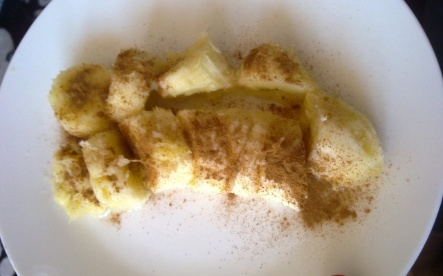 A banana flambada da BuBu