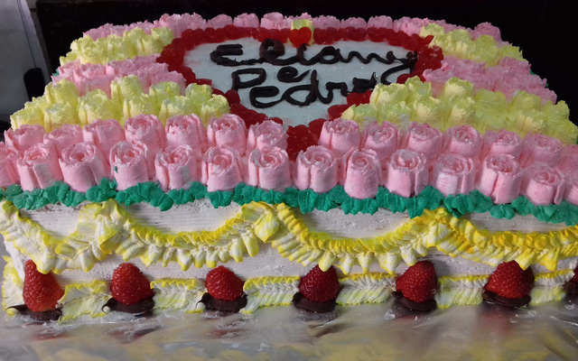 Bolo de noivado ou casamento