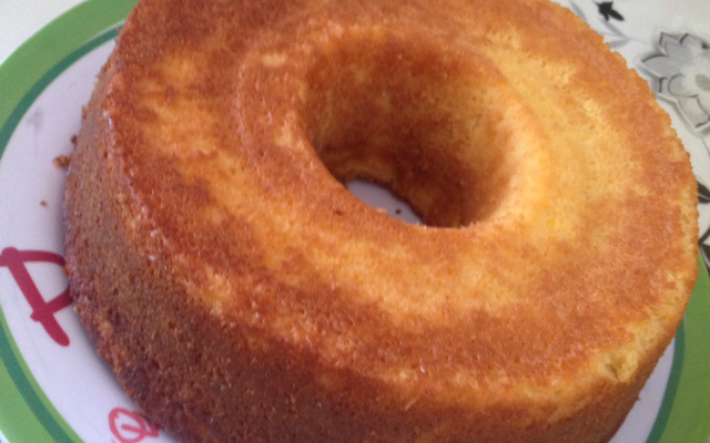 Bolo de milho verde cremoso