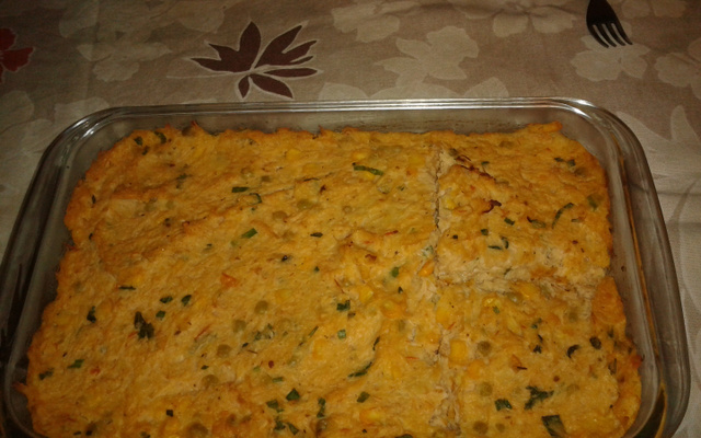 Torta de frango econômica