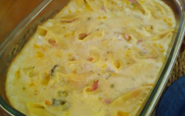 Conchiglione com recheio de ricota