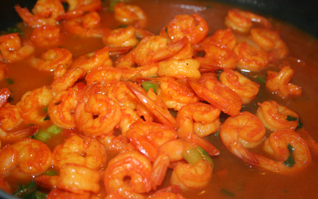 Camarão à moçambique