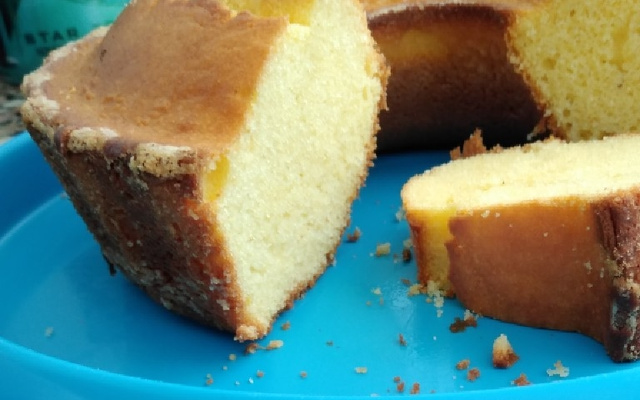 Broa de fubá com Kefir