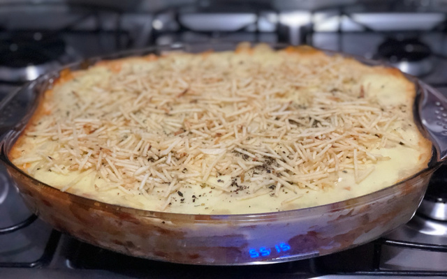 Cachorro quente de forno