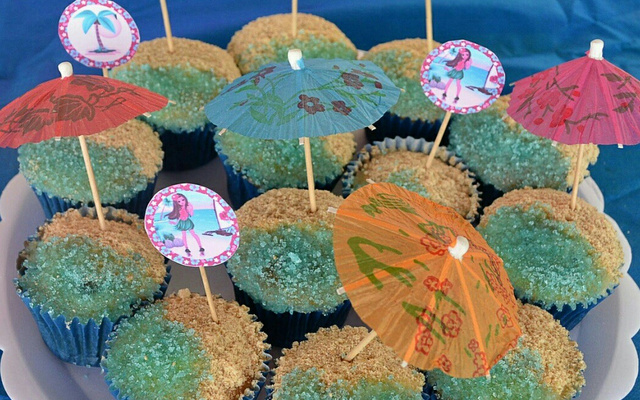 Cupcake de bicho de pé