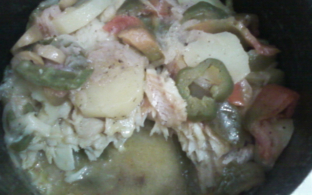 Bacalhau na pressão à moda Paulo