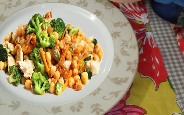 Refogadinho de legumes