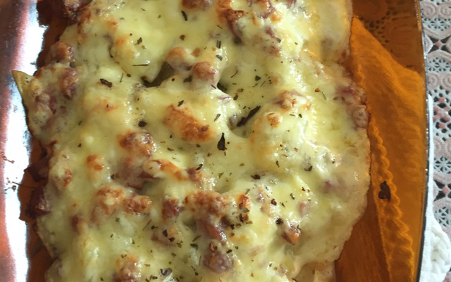 Batata gratinada