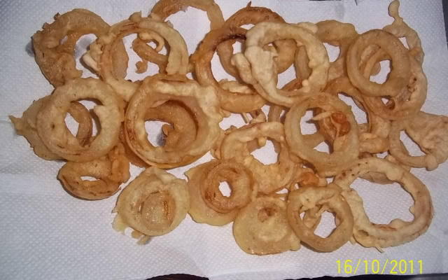 Anéis de cebola