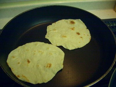 Tortilla harina para nachos