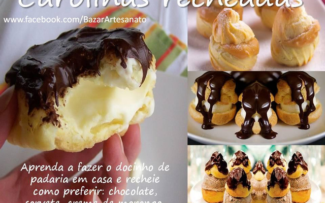 Carolinas de chocolate