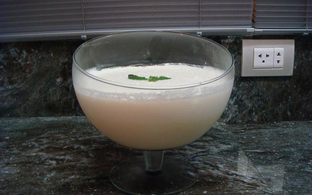 Mousse espuma de coco