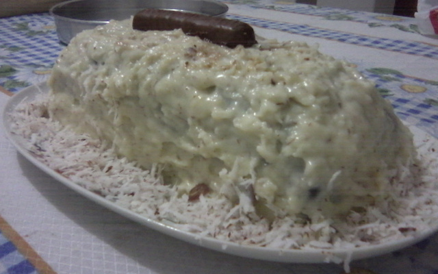 Recheio de coco para bolo