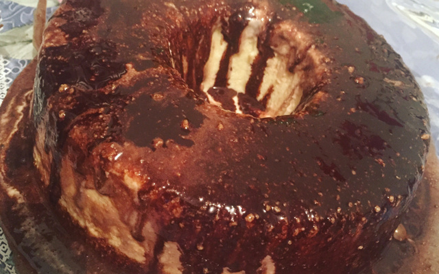 Delícia gelada (bolo gelado tipo sorvete)