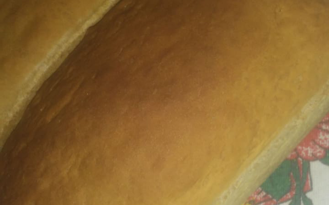 Pão caseiro, sem leite e sem ovo