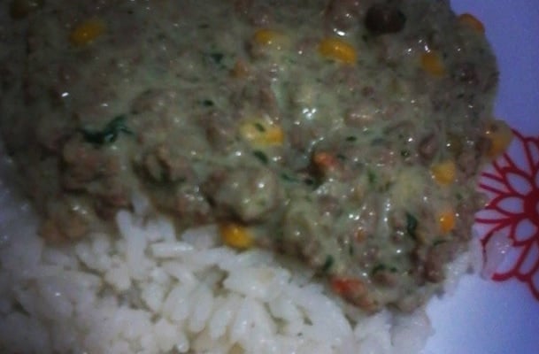 Carne moída nutritiva