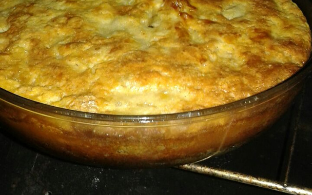 Torta de banana prática