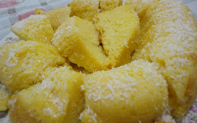 Bolo sem Farinha de trigo