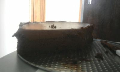 Torta trufada de 2 chocolates