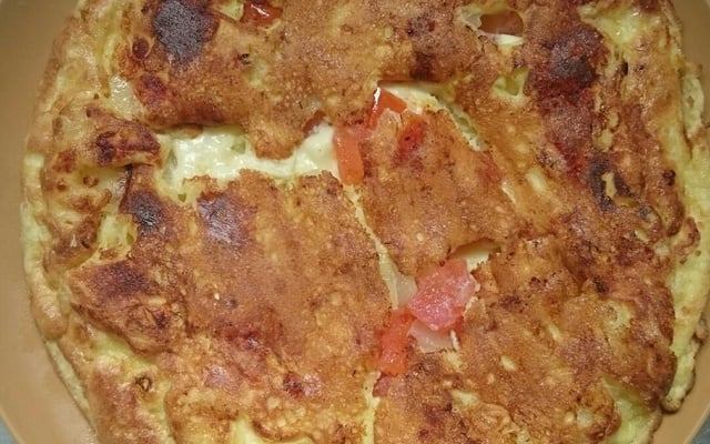 Omelete simples e gostoso